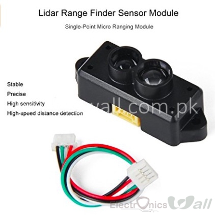 Lidar Range Finder Sensor Module for Pixhawk and Arduino with Pixhawk Cable Benewake TFmini