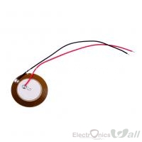 27mm Piezo ceramic element with 100mm cable