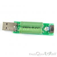 2A 1A USB Load Resistor Tester Power Resistors Mobile Power Aging Resistance Module