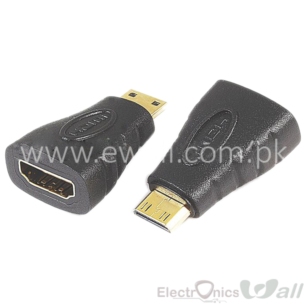 Mini HDMI to HDMI Adapter for the Raspberry Pi Zero / Pi Zero W