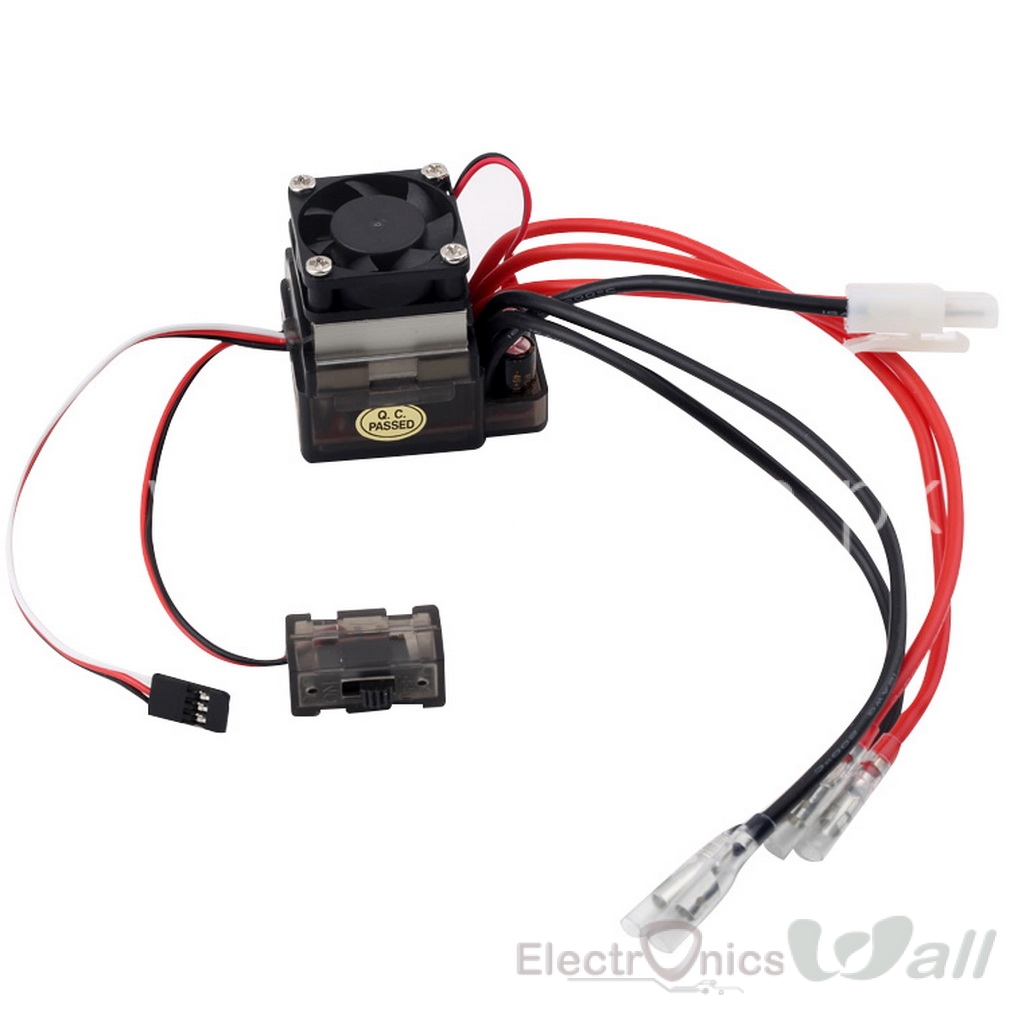 320A DC 7.2V-16V Brushed ESC DC motor Speed Controller for Ebike and RC Car Truck Boat