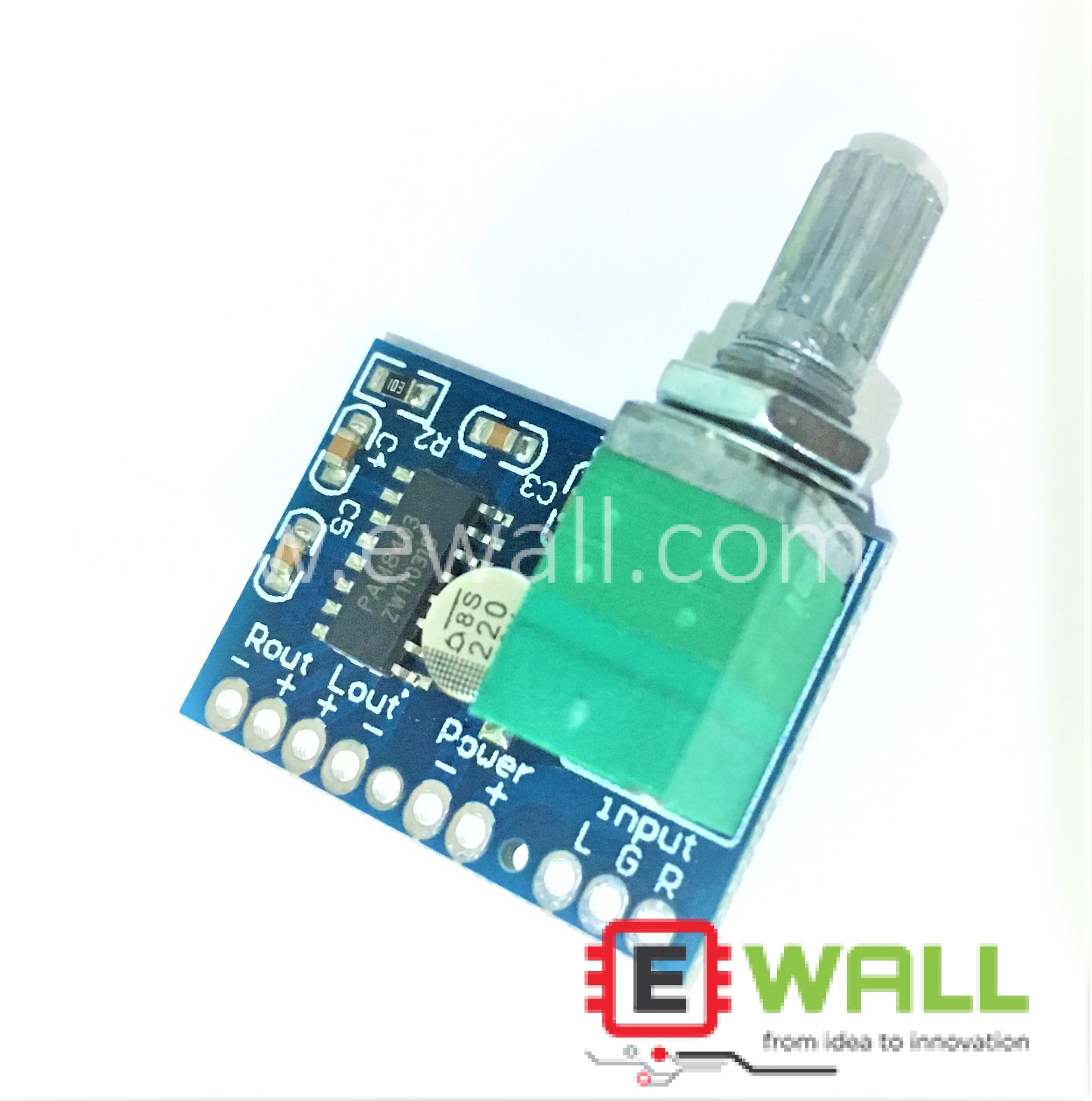 PAM8403 5V 2 Channel USB Power Audio Amplifier Board 3Wx2W Volume