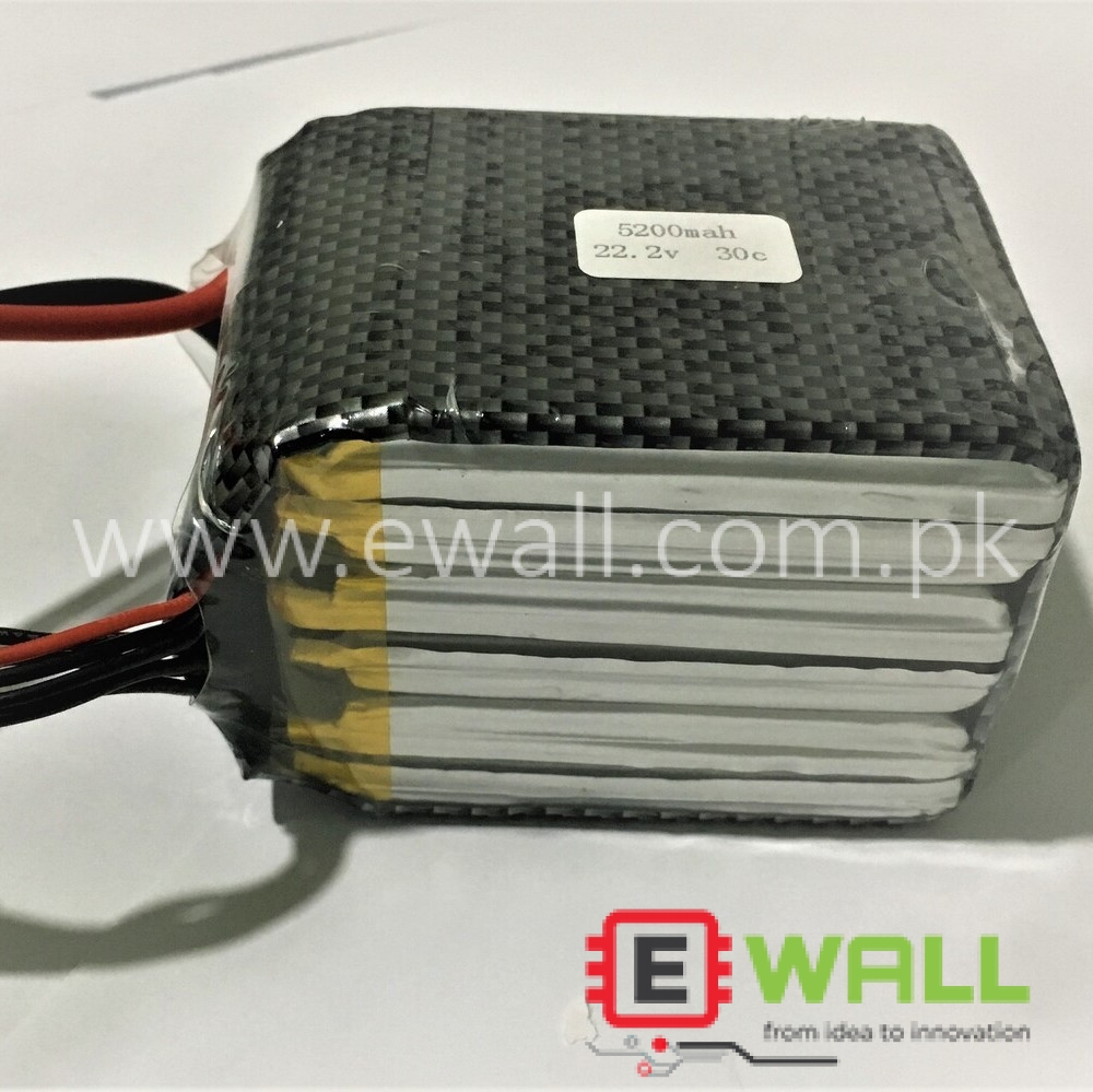 5200mah 30C 22.2V/6S Lipo Battery