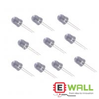 Superbright 10mm Round White to Warm White LED