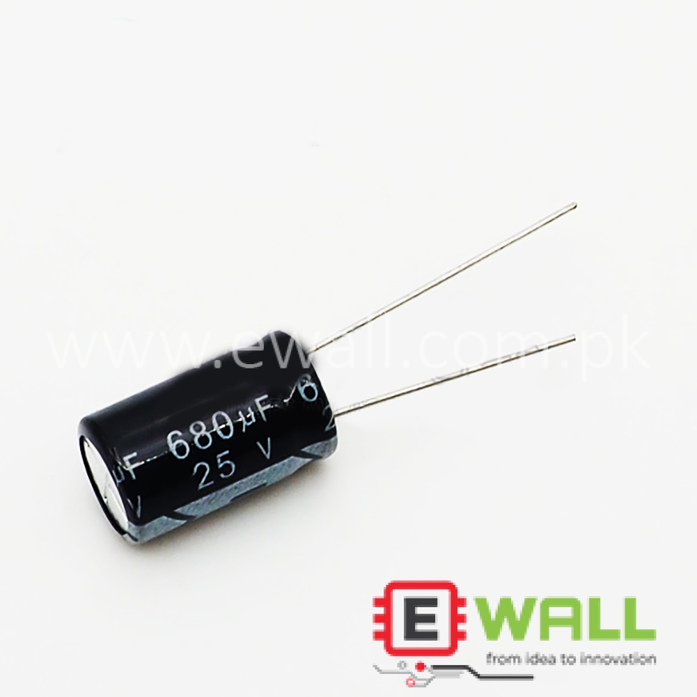 25V 680uF 25V/680uF volume 10*17MM in-line Aluminum Electrolytic Capacitor