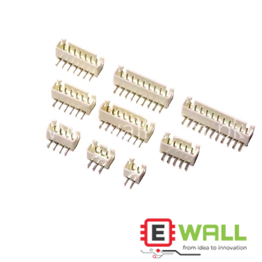 2P Curved needle 90 degree XH2.54 white terminal block Male PCB Connector