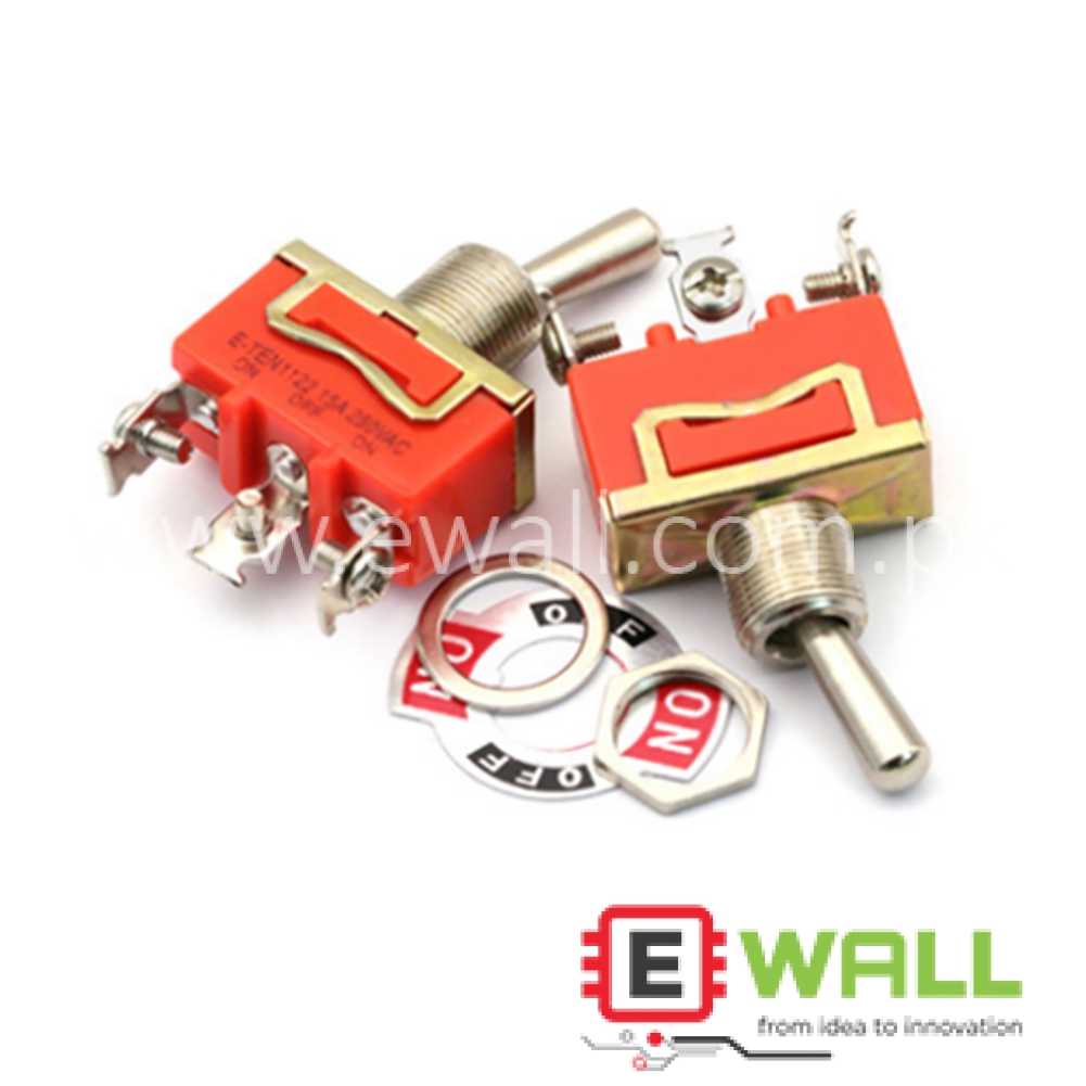 E-TEN1122 Toggle Switch 3 Gear Shaking Head Power Switch.