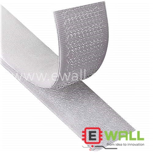 Battery Sticky Band Magic Sticky Velcro Belt 8x2.5cm Front and Back