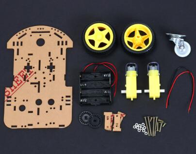 2WD All-metal Chassis High Torque Motors Smart Car Robot