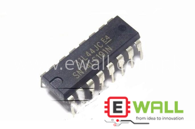 74LS191 DIP Synchronous Up/Down Counter IC – High-Speed Reversible Binary Counter Chip