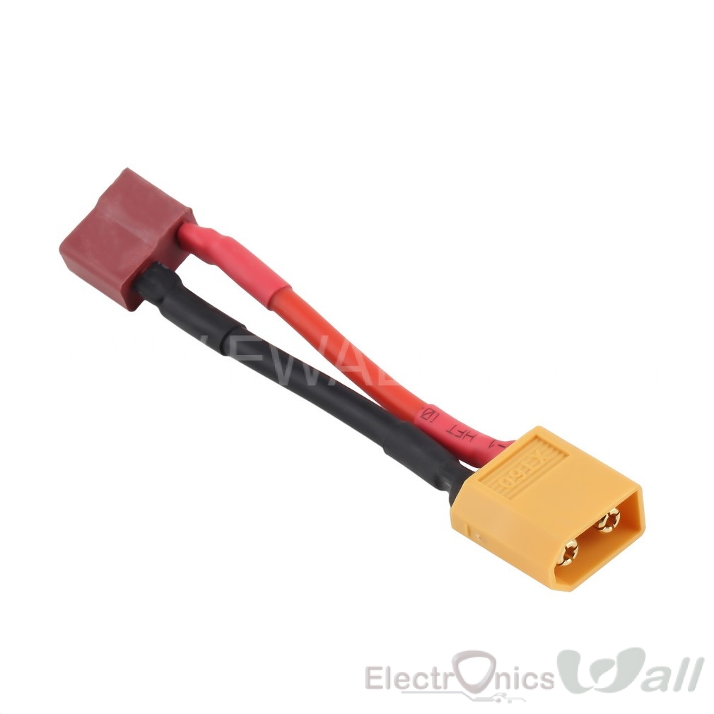 XT60 Male Connector To T Plug Female Connector Adapter With Cable Wire 14AWG